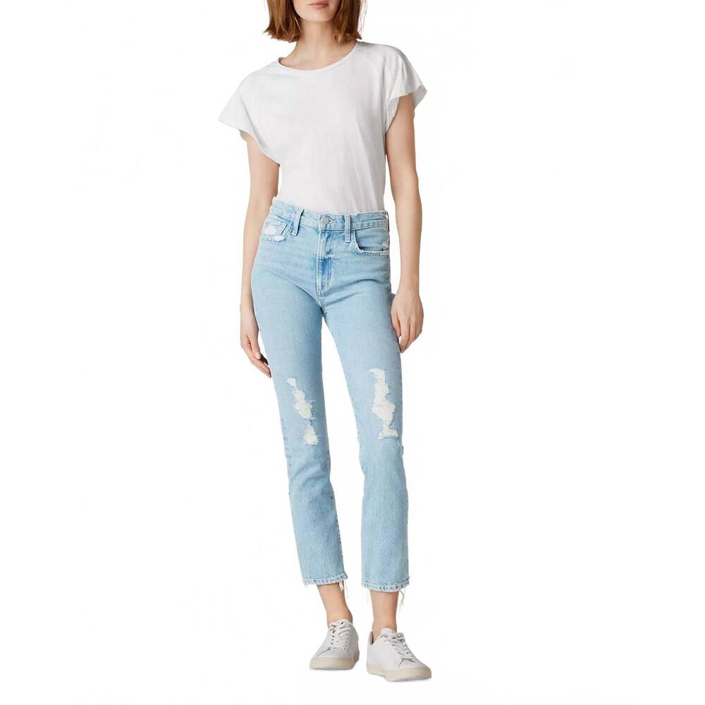 NEW JOE'S JEANS luna high rise ankle cigarette jeans in kansas city